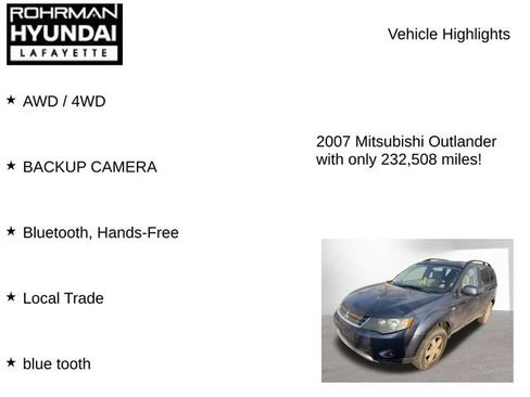 Used 2007 Mitsubishi Outlander ES image 7