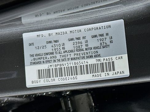 New 2026 MAZDA MAZDA3 Hatchback w/Premium Plus Pkg image 33