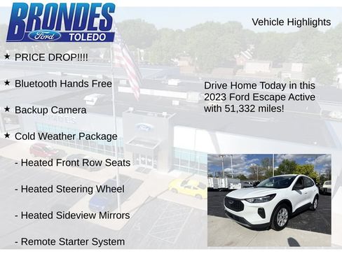 Used 2023 Ford Escape Active w/ Cold Weather Package FWD image 5