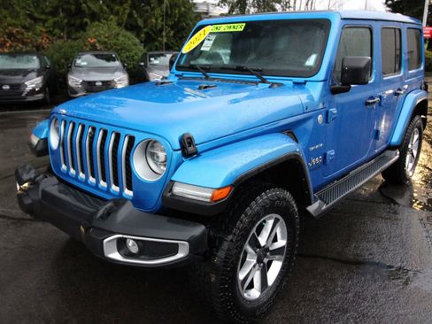 Used 2021 Jeep Wrangler Unlimited Sahara image 1
