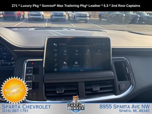 Used 2024 Chevrolet Tahoe Z71 w/ Luxury Package AWD/4WD image 15