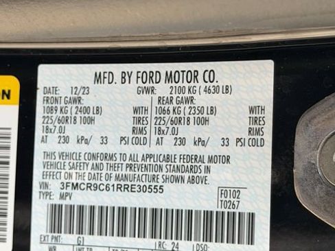 Used 2024 Ford Bronco Sport Outer Banks w/ Tech Package AWD/4WD image 29
