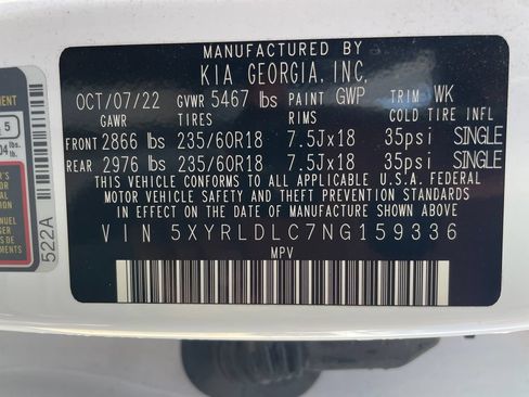 Used 2022 Kia Sorento S AWD/4WD image 30
