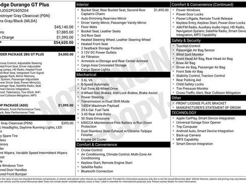 Used 2023 Dodge Durango GT AWD/4WD image 4