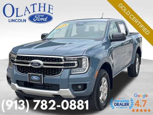 Certified 2025 Ford Ranger XLT w/ Chrome Accent Package AWD/4WD image 1