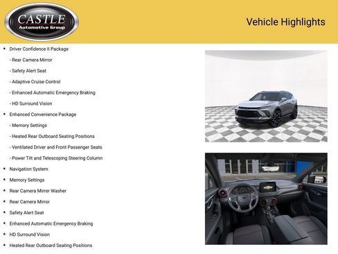 New 2026 Chevrolet Blazer RS w/ Driver Confidence II Package image 3