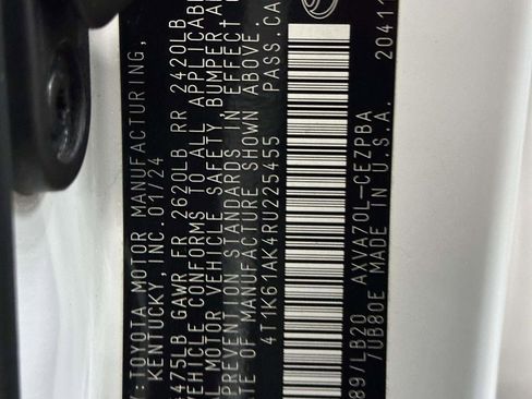 Certified 2024 Toyota Camry XSE FWD image 35