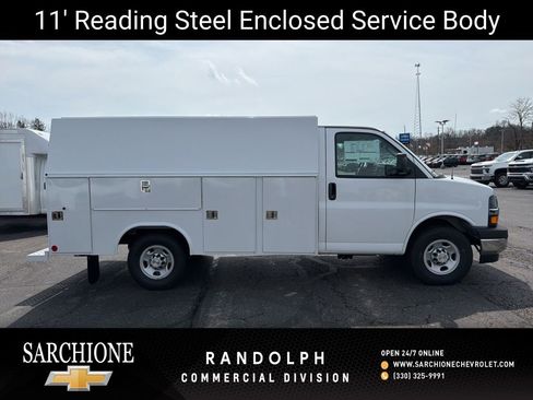 New 2025 Chevrolet Express 3500 w/ Power Convenience Package RWD image 1