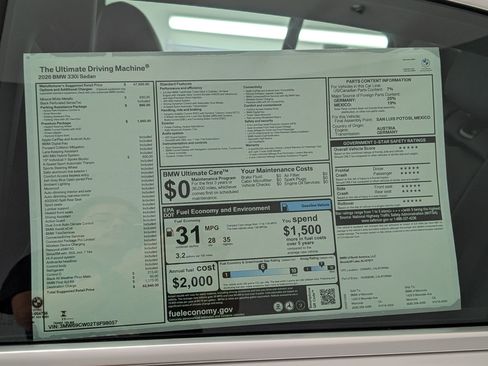 Used 2026 BMW 330i Sedan w/ Premium Package RWD image 28