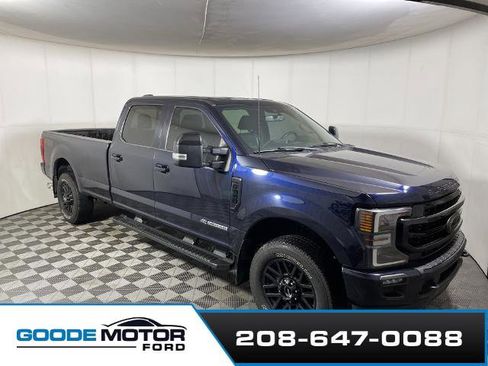 Certified 2022 Ford F350 Lariat w/ Black Appearance Package image 1