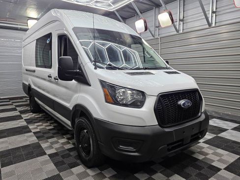 Used 2023 Ford Transit 250 148 High Roof Extended w/ Load Area Protection Package RWD image 5