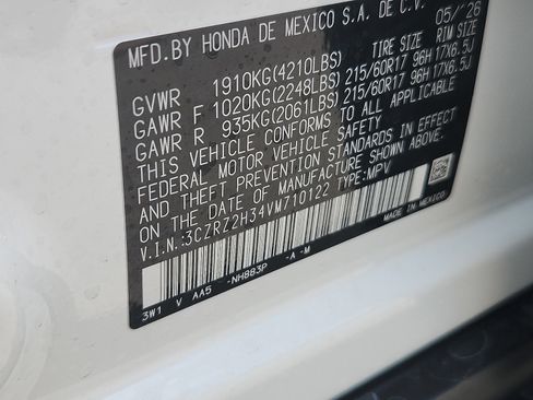 New 2027 Honda HR-V LX image 17