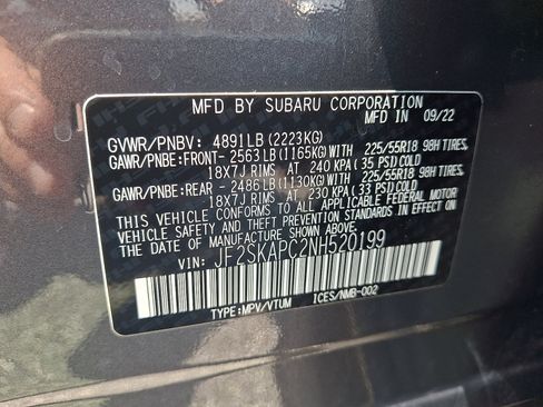 Used 2022 Subaru Forester Limited w/ Popular Package #2 AWD/4WD image 28