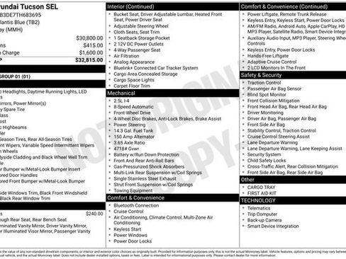 New 2026 Hyundai Tucson SEL image 4
