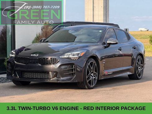 Used 2022 Kia Stinger GT1 w/ Red Interior Color Package AWD/4WD image 1