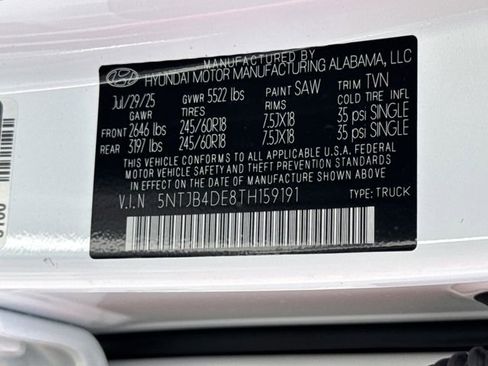 New 2026 Hyundai Santa Cruz SEL image 25