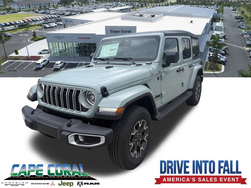 New 2026 Jeep Wrangler Unlimited Sahara AWD/4WD 360° Tour