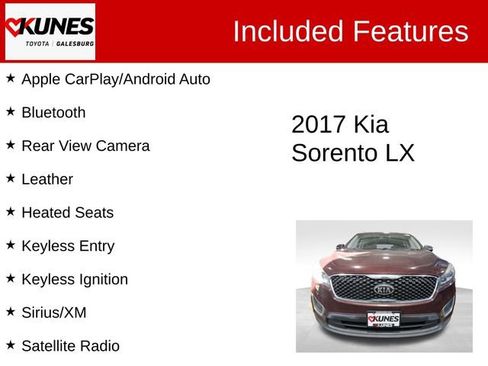 Used 2017 Kia Sorento LX w/ LX Convenience Package image 2