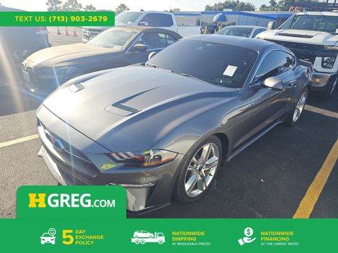 Used 2021 Ford Mustang Premium w/ Pony Package RWD image 1