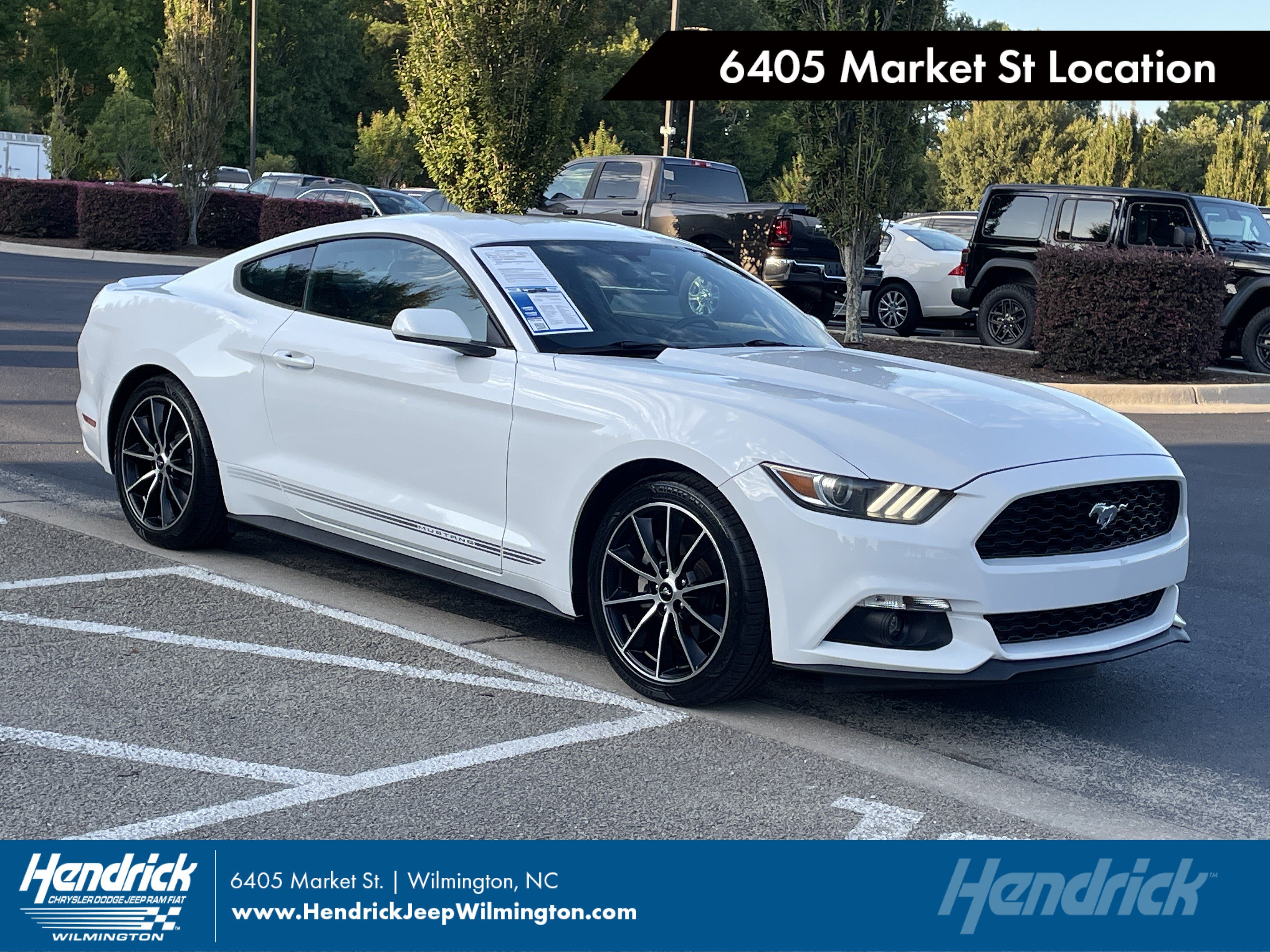 Used 2015 Ford Mustang Coupe w/ Wheel & Stripe Package RWD image 1