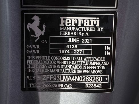 Certified 2022 Ferrari F8 Tributo image 50