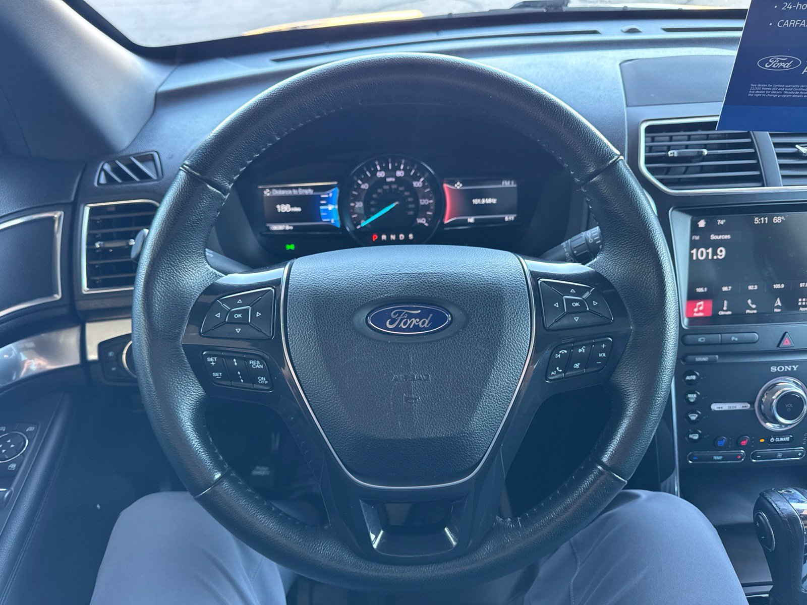 Certified 2019 Ford Explorer Limited w/ Ford Safe & Smart Package AWD/4WD image 30