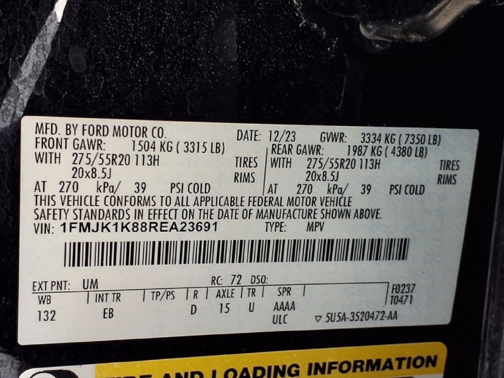 Used 2024 Ford Expedition Max Limited RWD image 39