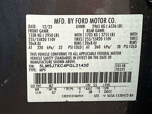 Used 2023 Lincoln Aviator Reserve w/ Elements Package Plus AWD/4WD image 35