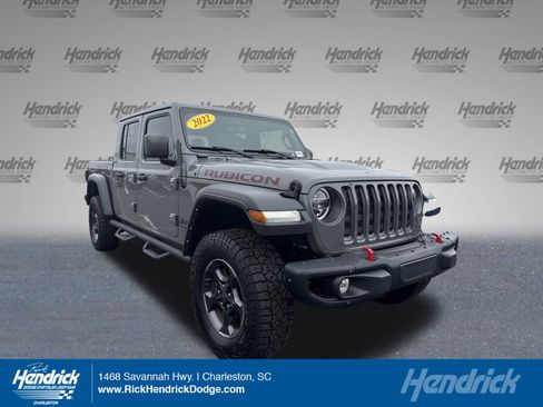 Used 2022 Jeep Gladiator Rubicon w/ LED Lighting Group image 1