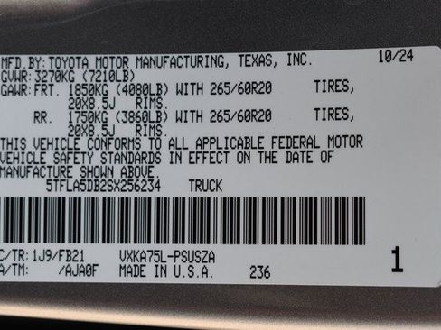 Used 2025 Toyota Tundra SR5 AWD/4WD image 33