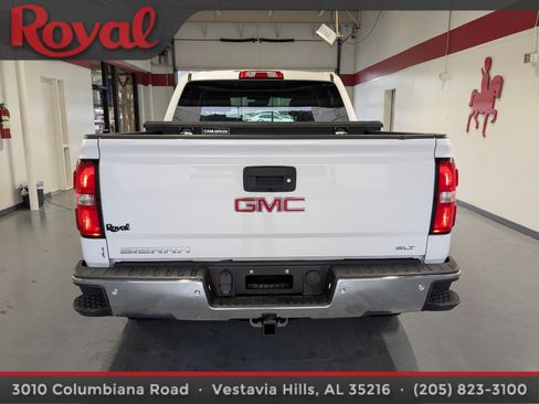 Used 2015 GMC Sierra 1500 SLT w/ SLT Crew Cab Value Package AWD/4WD image 3