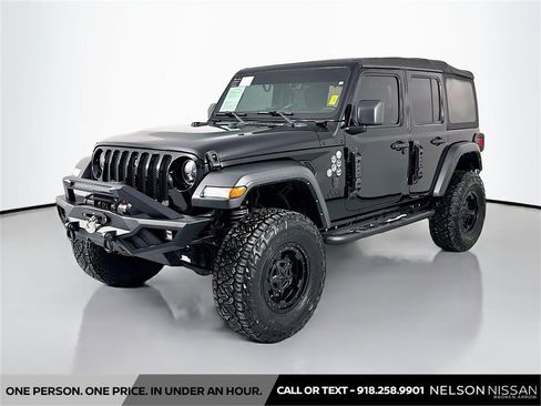 Used 2021 Jeep Wrangler Unlimited Sport image 1