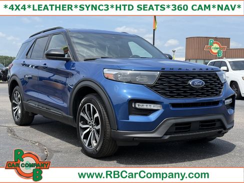 Used 2022 Ford Explorer ST-Line w/ Class IV Trailer Tow Package image 1