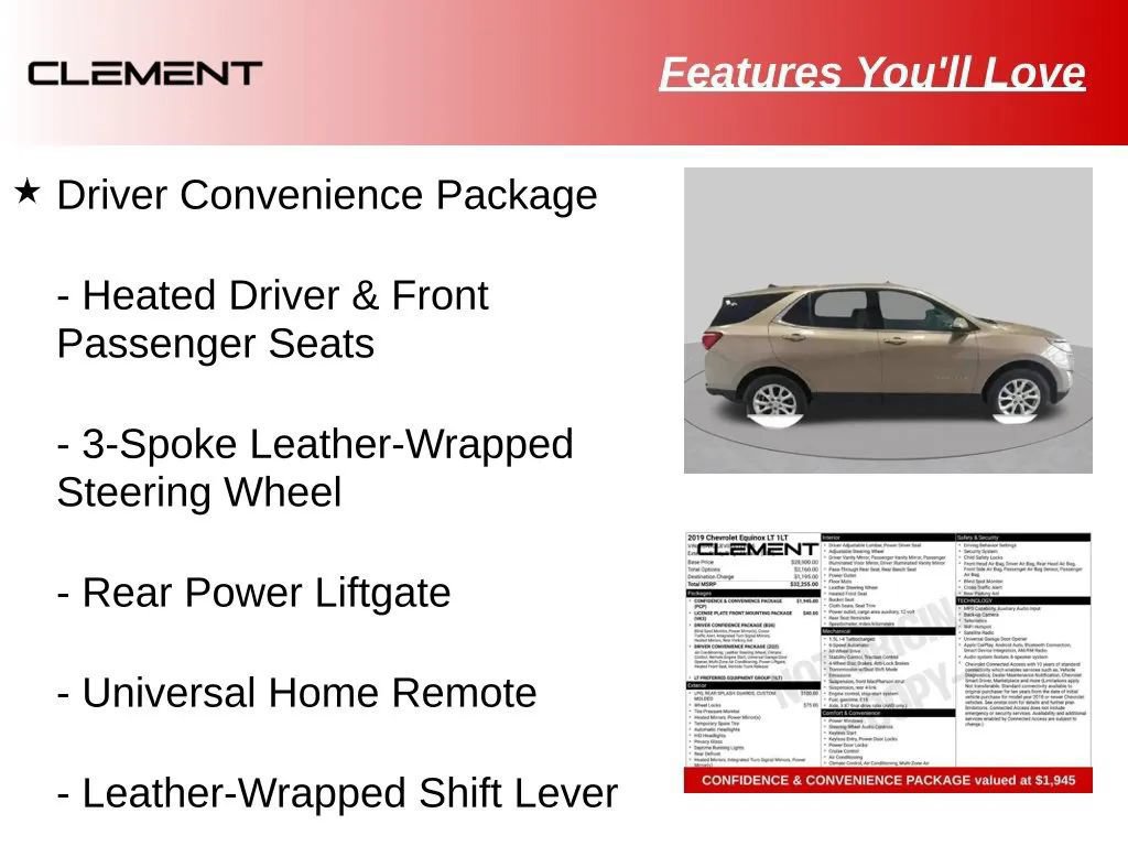 Used 2019 Chevrolet Equinox LT AWD/4WD image 39