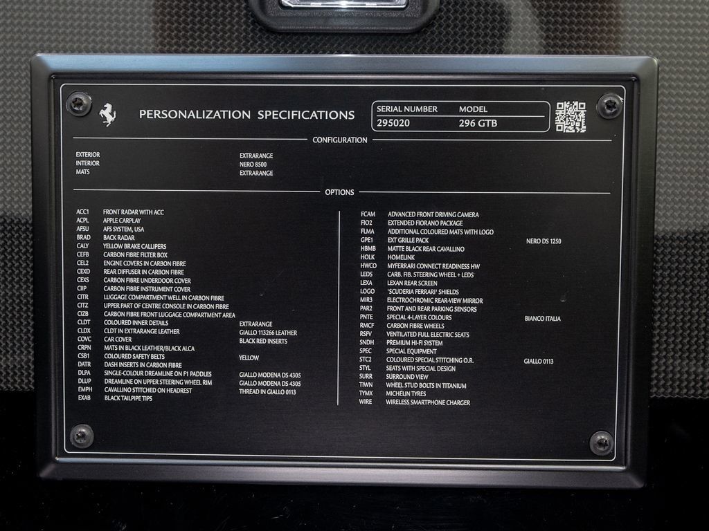 Certified 2023 Ferrari 296 GTB RWD image 33