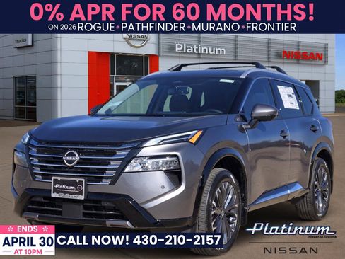 New 2026 Nissan Rogue Platinum w/ Platinum Premium Package AWD/4WD image 2