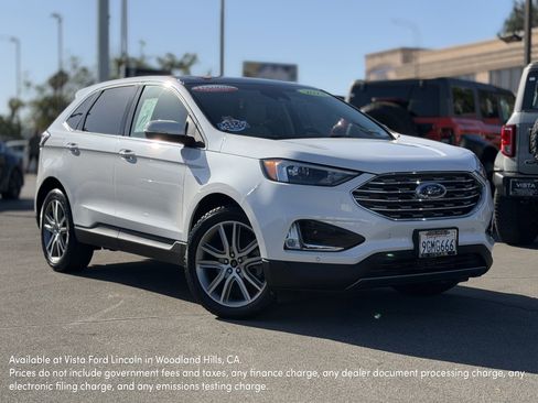 Certified 2023 Ford Edge Titanium w/ Class II Trailer Tow Package AWD/4WD image 1