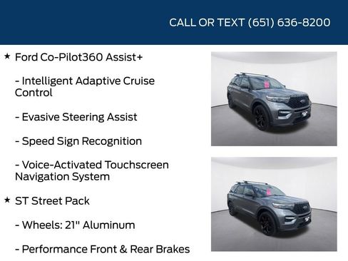 Used 2022 Ford Explorer ST w/ Equipment Group 401A AWD/4WD image 10