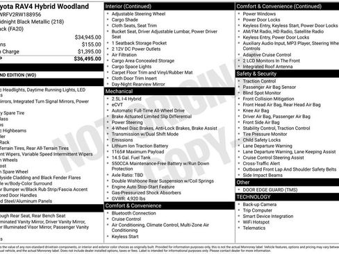 Used 2024 Toyota RAV4 AWD Hybrid image 51