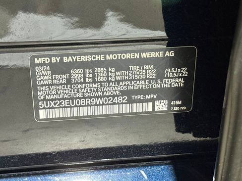 Certified 2024 BMW X5 xDrive40i w/ M Sport Package image 17