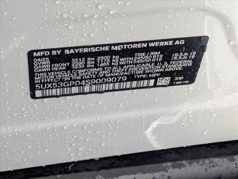 Used 2025 BMW X3 xDrive30i w/ Convenience Package image 18