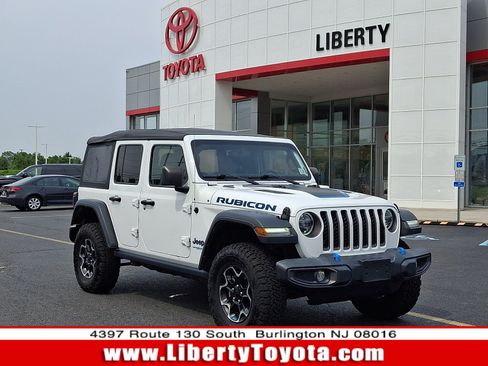 Used 2022 Jeep Wrangler Unlimited Rubicon 4xe AWD/4WD image 1