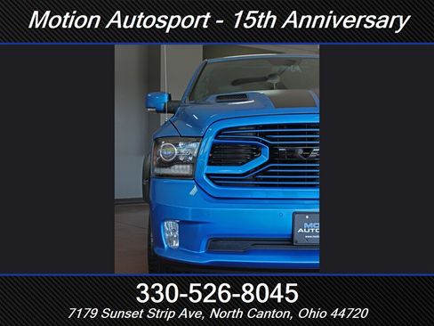 Used 2018 RAM 1500 Sport w/ Hydro Blue Sport Package AWD/4WD image 5