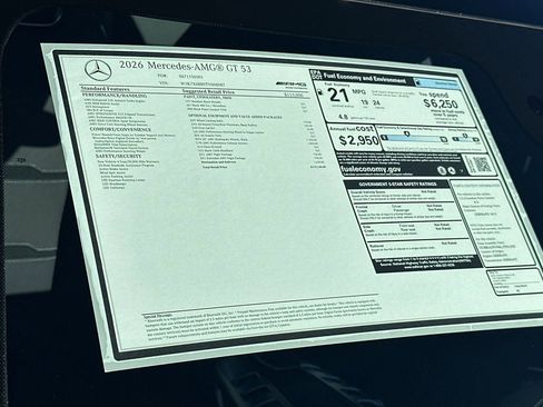 New 2026 Mercedes-Benz AMG GT 53 image 29