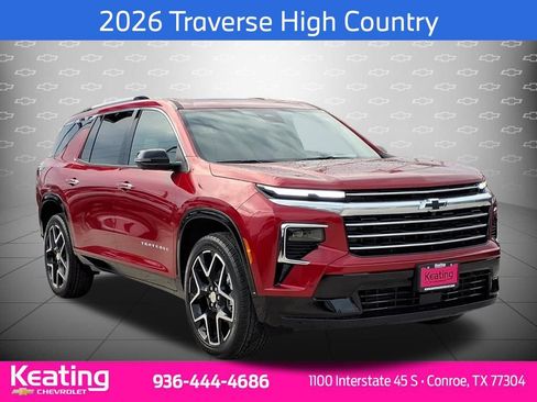 New 2026 Chevrolet Traverse High Country w/ LPO, Floor Liner Package image 1