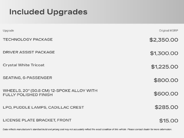 Certified 2023 Cadillac XT6 Premium Luxury w/ Technology Package AWD/4WD image 9