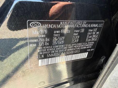 Used 2019 Hyundai Santa Fe AWD w/ Cargo Package image 37
