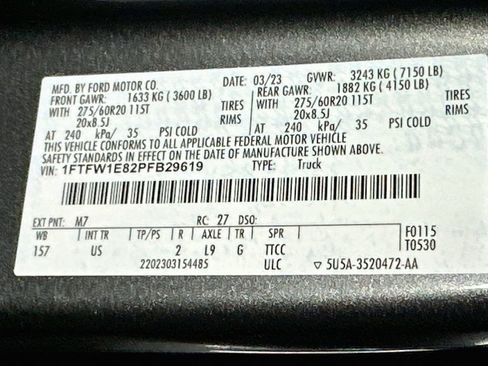 Used 2023 Ford F150 XLT w/ Equipment Group 302A High AWD/4WD image 21