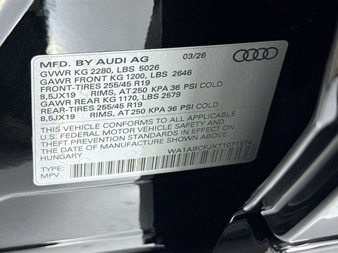 Used 2026 Audi Q3 quattro 2.0T AWD/4WD image 33