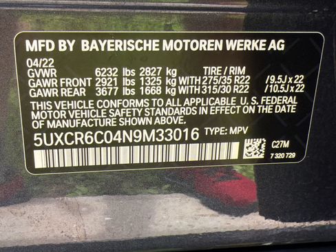 Used 2022 BMW X5 xDrive40i w/ M Sport Package AWD/4WD image 26